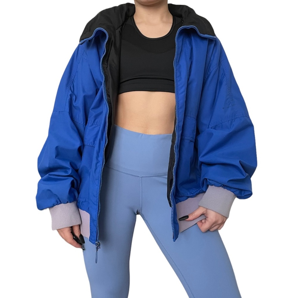 Vintage 90s Pacific Trail blue windbreaker